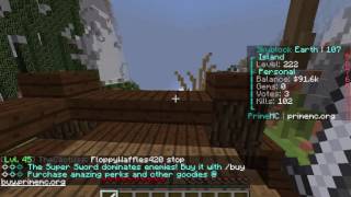 PrimeMC is a fun server for minigames!