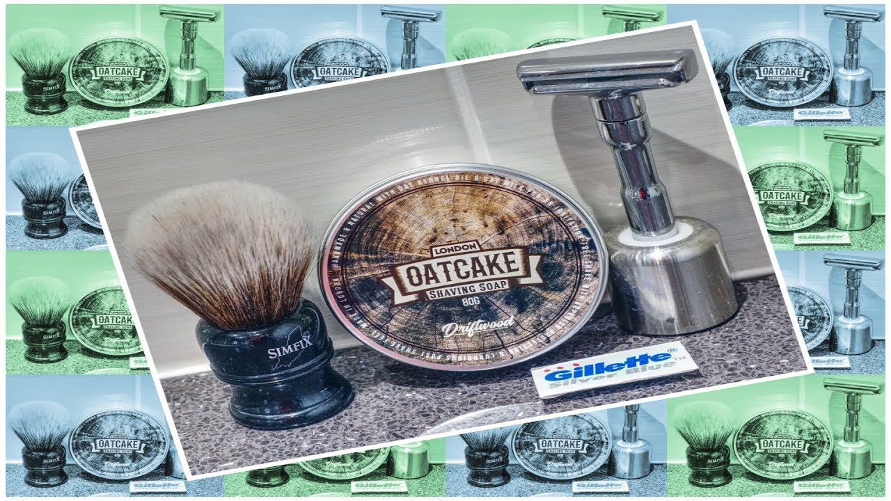 Merkur Futur, Oatcake Shaving Soap Driftwood [014] YouTube