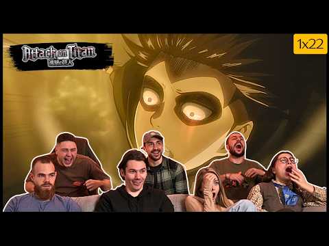Levi vs The Female Titan! Attack on Titan 1x22 | Reaction & Review