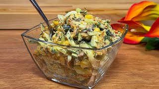 Incredibly delicious salad recipe! I can never resist this delicious salad! Simply delicious! by perfekte rezepte 7,600 views 2 months ago 8 minutes, 13 seconds