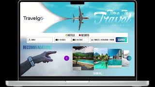 Ui design for Travelgo website ( booking hotels and resorts )