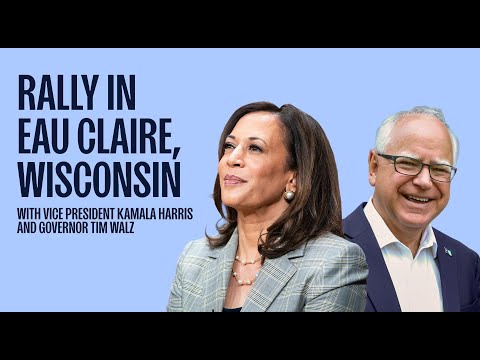 Wisconsin Rally with Vice President Kamala Harris and Governor Tim Walz | Harris 2024