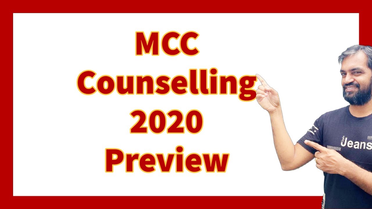 MCC counselling 2020 preview | All India Quota counselling details