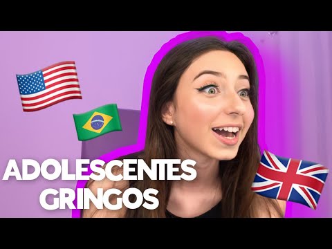 Falando com adolescentes gringos no Omegle