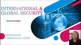 International And Global Security