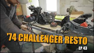 74 Dodge Challenger Restoration #43 - MOPAR K-FRAME REBUILD - part 2