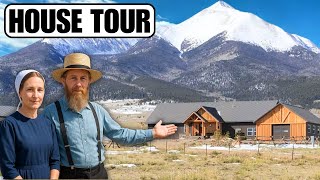 Step Inside a Modern Mountain Amish Home in Colorado | Touring a Modern Amish House in the Mountains