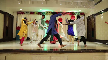 Sangeet Performance | Best Surprise Dance |  Marathi Songs |VISHAL KAMBLE Choreography