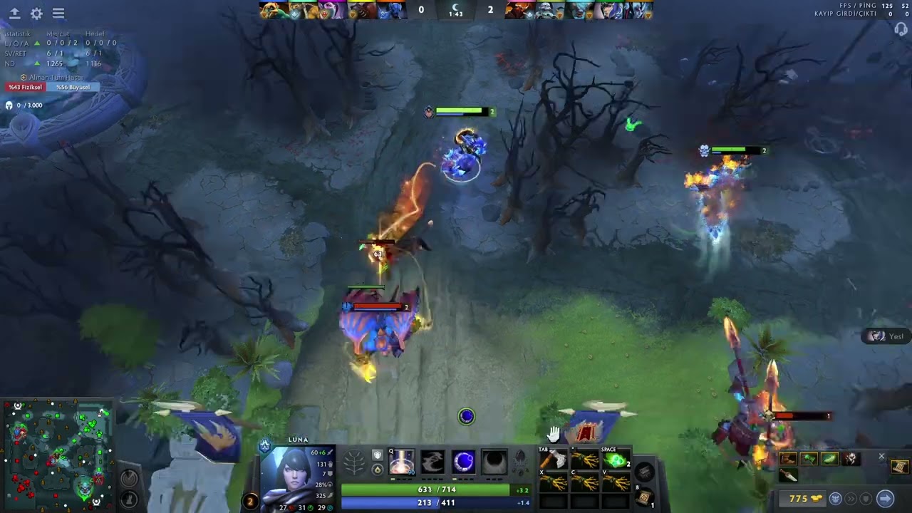 Immortal Game// Pos1 Selemene komend // GamePlay 7.36//