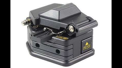 Hướng dẫn bấm đầu cáp quang SC bằng dao cắt sợi quang SKL-6C