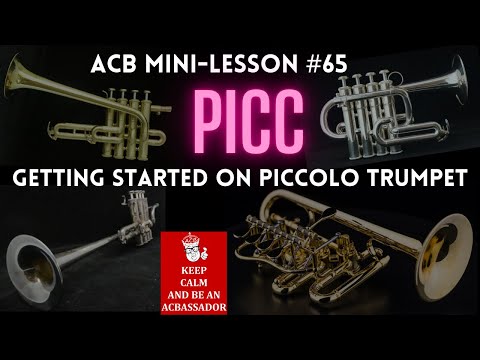 ACB Mini-Lesson #65: Tips for Your First Notes on Piccolo Trumpet!