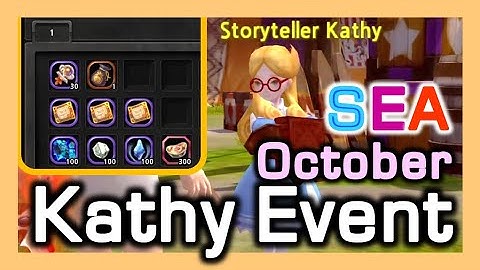 October Kathy Event SEA server / Dragon Nest (11th Oct to SEA)