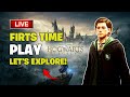 My First Time at Hogwarts! | Hogwarts Legacy Live Gameplay Part 4