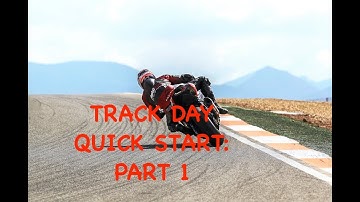 MOTOVUDU - Simon Crafar - TRACKDAY QUICK START: Part 1
