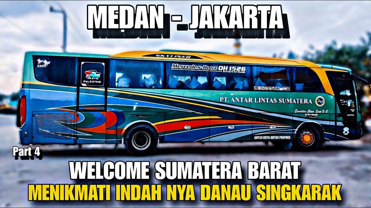 Menikmati Indah Nya Danau Singkarak | Trip Report Bus ALS Via Toba #4