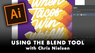 Ai - Chapter 9 - USING THE BLEND TOOL in Adobe Illustrator