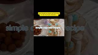 #CupcakeRecipe #BakingVlog #HomeBaking #Cupcakes #EasyRecipe #Baking #DessertRecipe#YouTubeShorts
