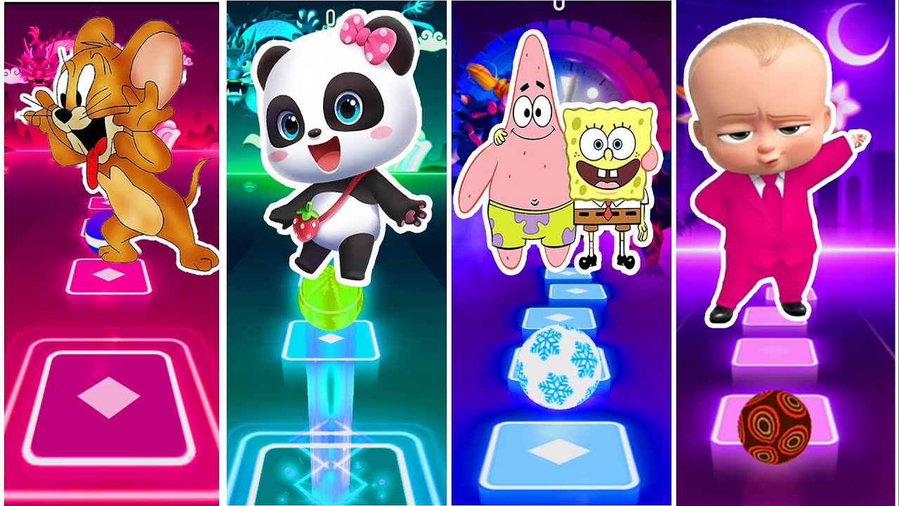 Tom And Jerry 🆚 Baby Bus VS Sponge 🆚 Baby Boss.🔥Who Will Win?