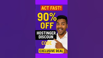 Hostinger Discount Coupon Code Revealed – Don’t Miss 90% OFF!
