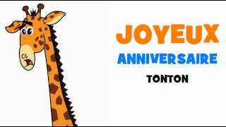 Joyeux Anniversaire Tonton Youtube