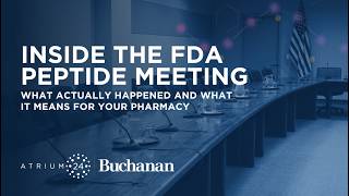 Details FDA PCAC Peptide Meeting Explained: What It Means for Compounding Pharmacies (BPC-157, TB-500) News