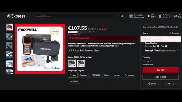 Foxwell T1000 TPMS review and test