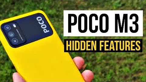 Poco M3 Hidden Features | Tips & Tricks [Hindi]