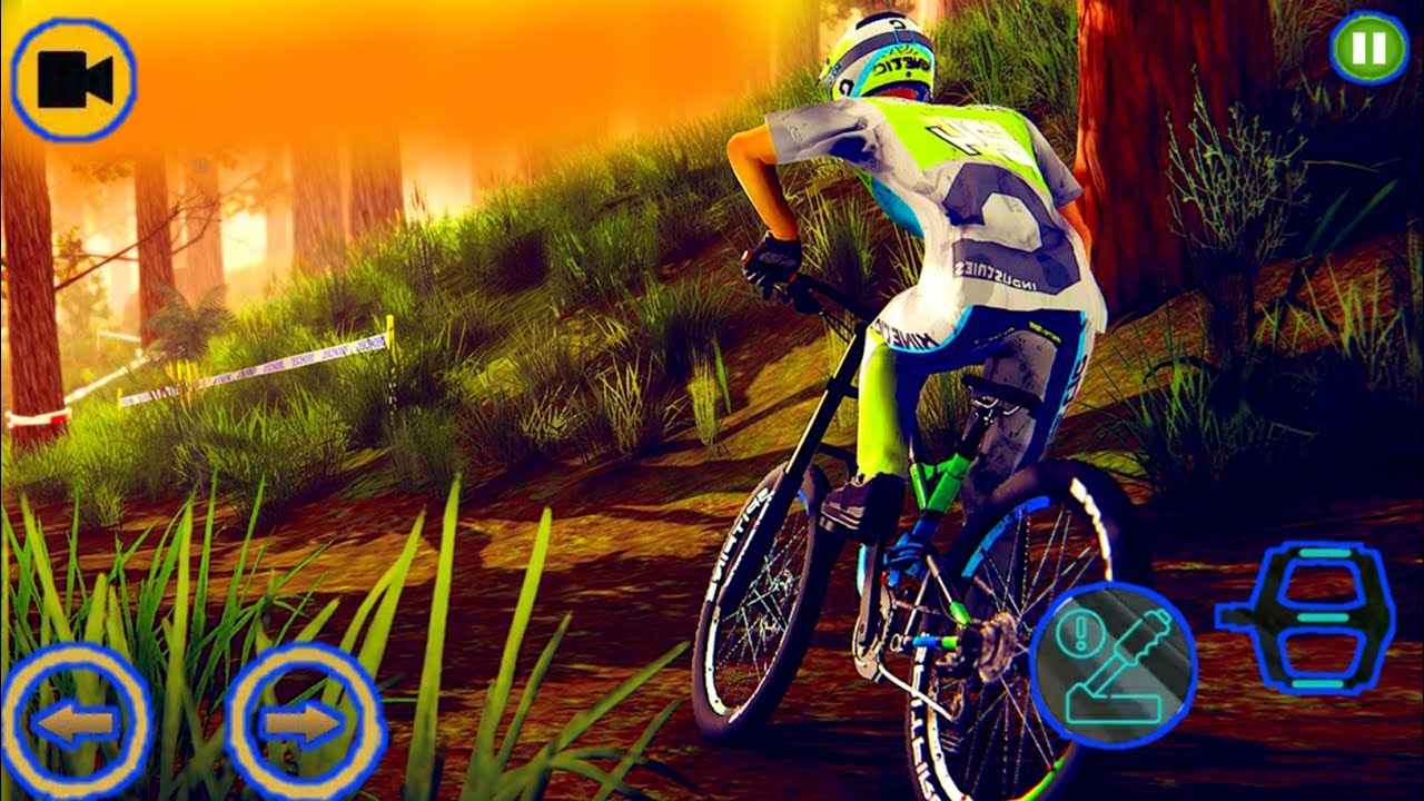 ហ្គេមកង់បង្ហោះកង់bmxនៅលេីភ្នំBMX Boy Bike Stunt Rider Game android