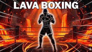 BOXING PRO: Lava Arena 🥊🔥 Rhythm Workout Game | Punch to the Beat in a VOLCANO! ⚡️ screenshot 2