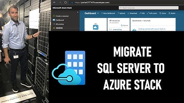 How to migrate SQL Server to Microsoft Azure Stack