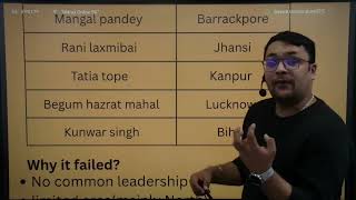 Revolt 1857 most important points by deepak sir | vidya 365 | SSC Exams|
