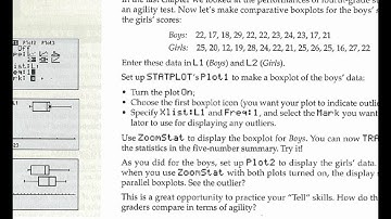 Ch 5 Part 1 Reading Podcast   Boxplots and Comparing Quantitative Data