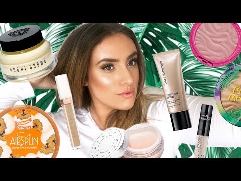 TINTED MOISTURIZER ROUTINE - Bare Minerals Complexion Rescue - YouTube