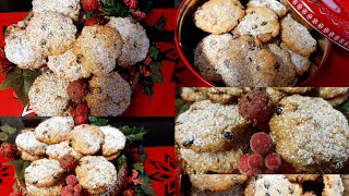 كوكيز الشوفان والفواكه المجففة Häfafluken Cookies mit Trockenfrüchte