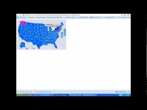 Interactive USA Map - Flash Tutorial