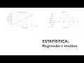 ESTATÍSTICA Prática: Regressão (linha de tendência) e Resíduo