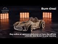 Ugears Drift Cobra Racing car | Assemble me. Burn tires!