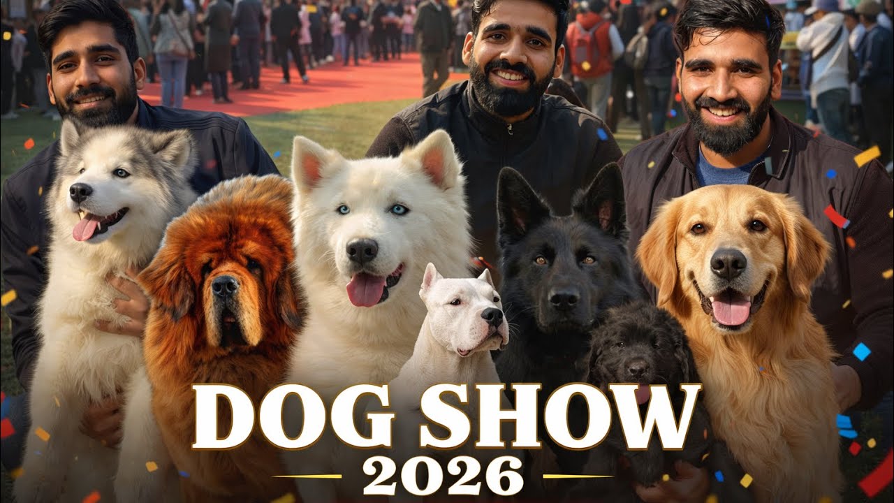India’s Most Powerful Dog Show | Breeds • Energy • Champions 🏆🐶