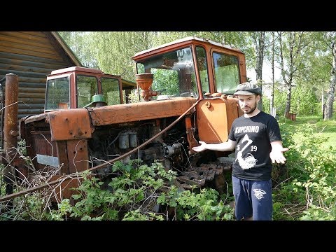 Видео: Оживляем трактор ДТ-75 спустя 20лет!