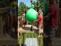 Ultimate Giant Slime Balloon Drop Versus Sharp Objects From Fifty Feet