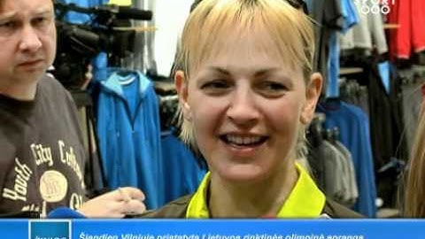 SPORT1: Vilniuje pristatyta Lietuvos olimpinės rinktinės apranga