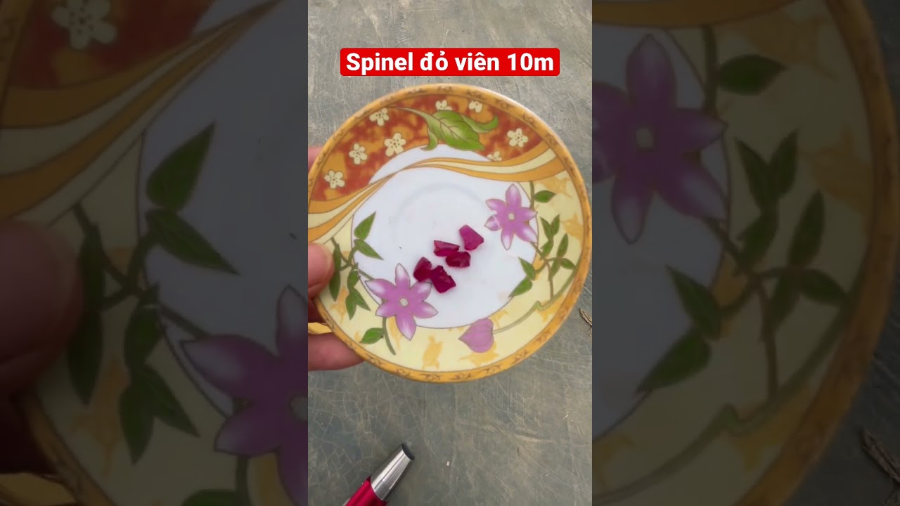 nhà cái 123win Nổ hú rực rỡ viên spinel đỏ 11ct 11tỷ vn đồng✅