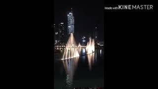 Dubai dancing fountain |must watch😍