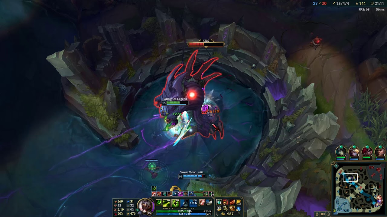 Mastery Yi Baron 21m [Patch 8.6 Guinsoo's Rageblade]