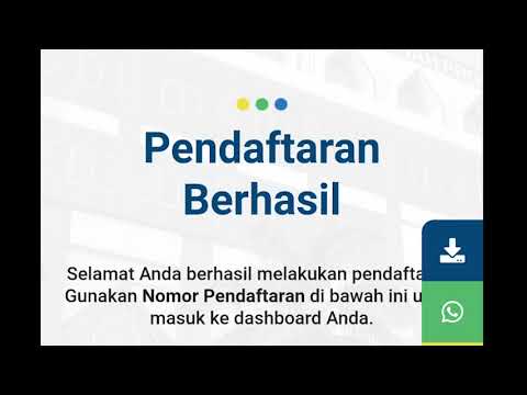 Tutorial Pendaftaran Mahasiswa Baru UHAMKA dimasa PSBB