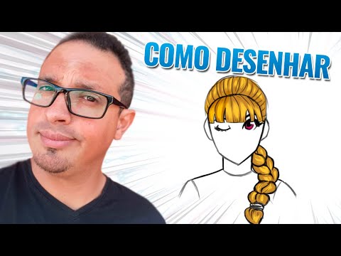 How to Draw a Braid in Hair