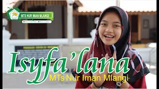 ISYFA' LANA COVER BY HILYAH_Shalawat Versi New_MTs Nur Iman Mlangi
