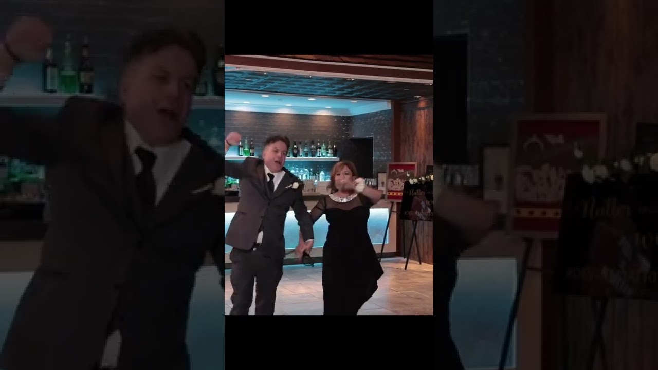 when your parents chose their wedding entrance song