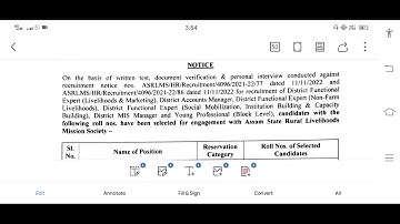 ASRLMS RESULT II OFFICIAL NOTICE