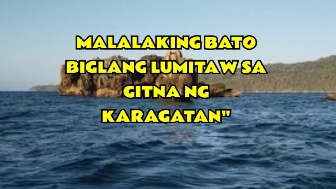 MGA MALAKING BATO BIGLANG LUMITAW SA KARAGATAN l SHARK ISLAND